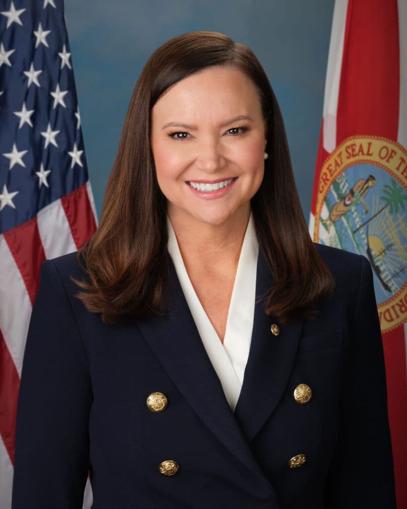 Official portrait of United States Senator Ashley Moody