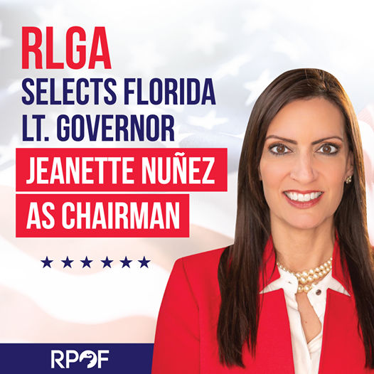 Florida Lieutenant Governor Jeanette Nuñez Elected As The Republican Lieutenant Governors